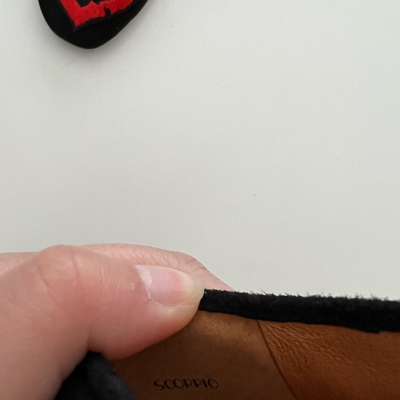 Rebecca Minkoff Astro Too Scorpio Black Suede Flat Loafer Shoes - Picture 9 of 10